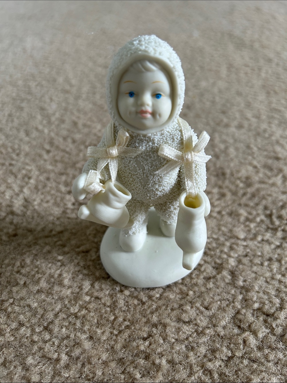 Ivory Snow Baby Dept.56 Figurine with Skates